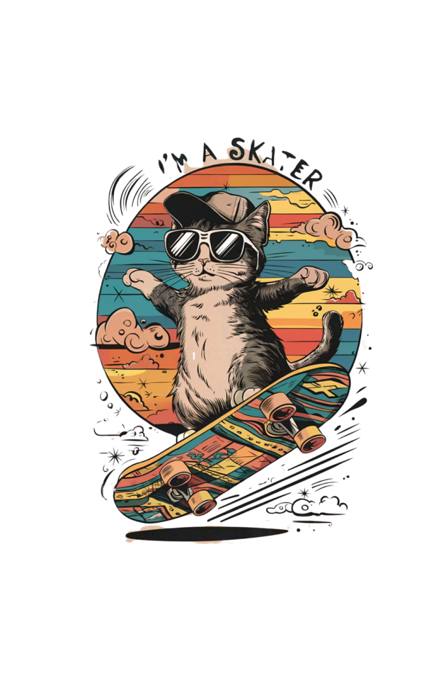 Fielder RAD Cat Skating Tee!