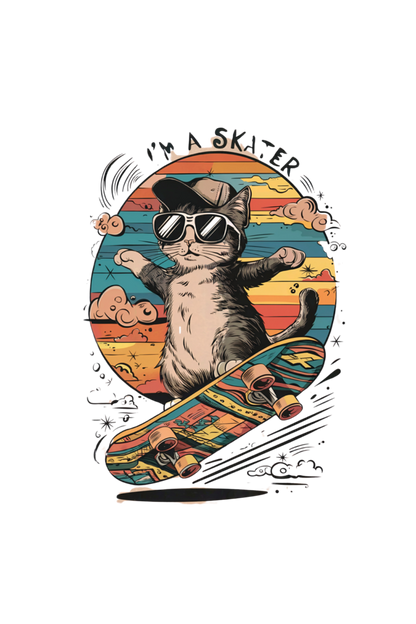 Fielder RAD Cat Skating Tee!