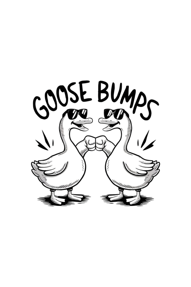 Goose Bumps Graphic T-Shirt: Embrace the Cool Factor