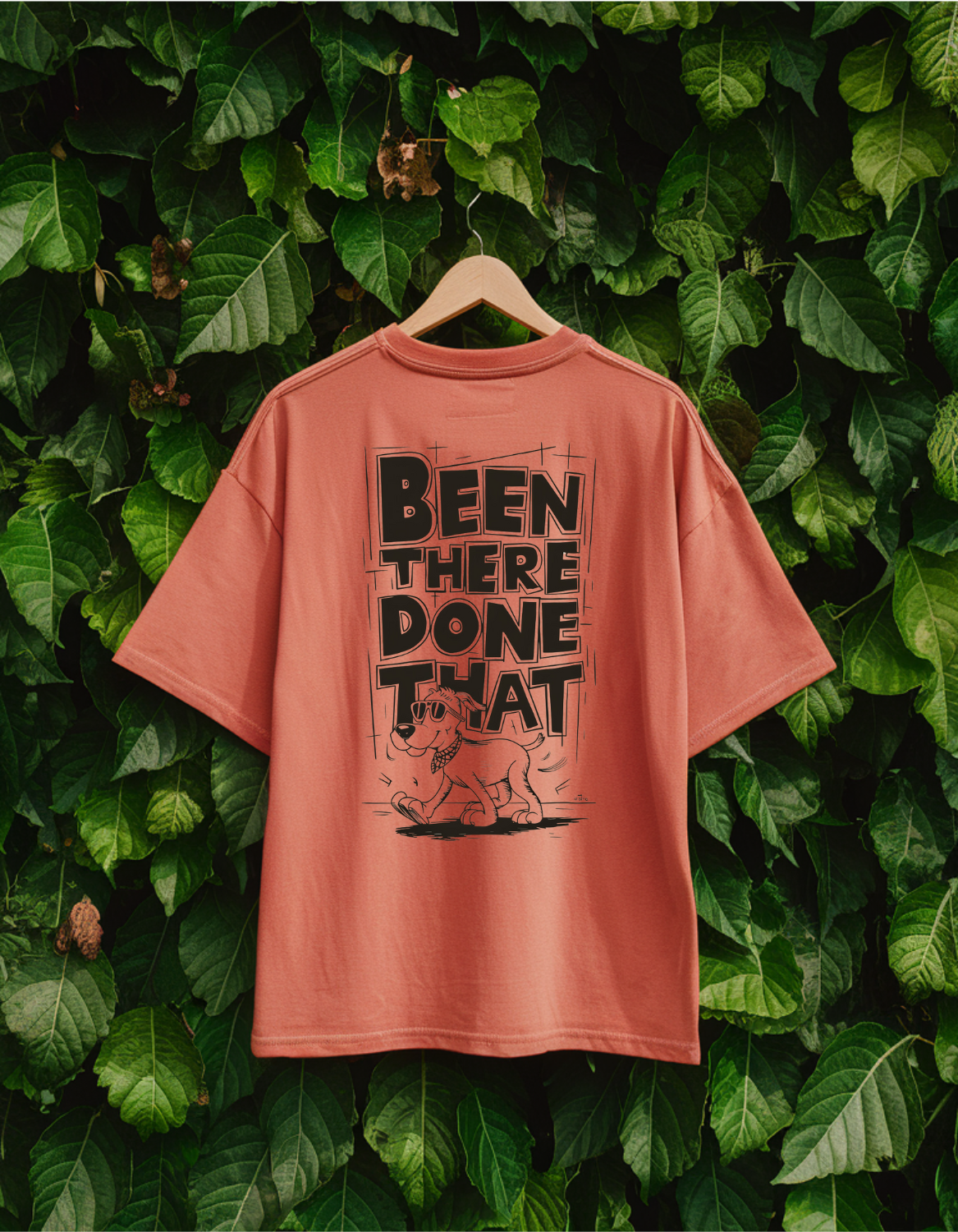 BeenThereDoneThat Coral Oversize Unisex Tee