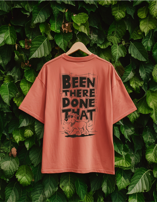 BeenThereDoneThat Coral Oversize Unisex Tee