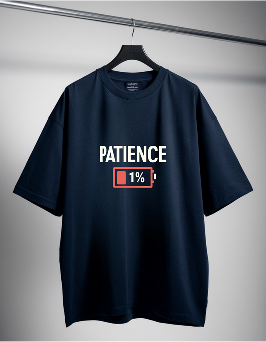 Navy Blue Oversize Unisex T-Shirt