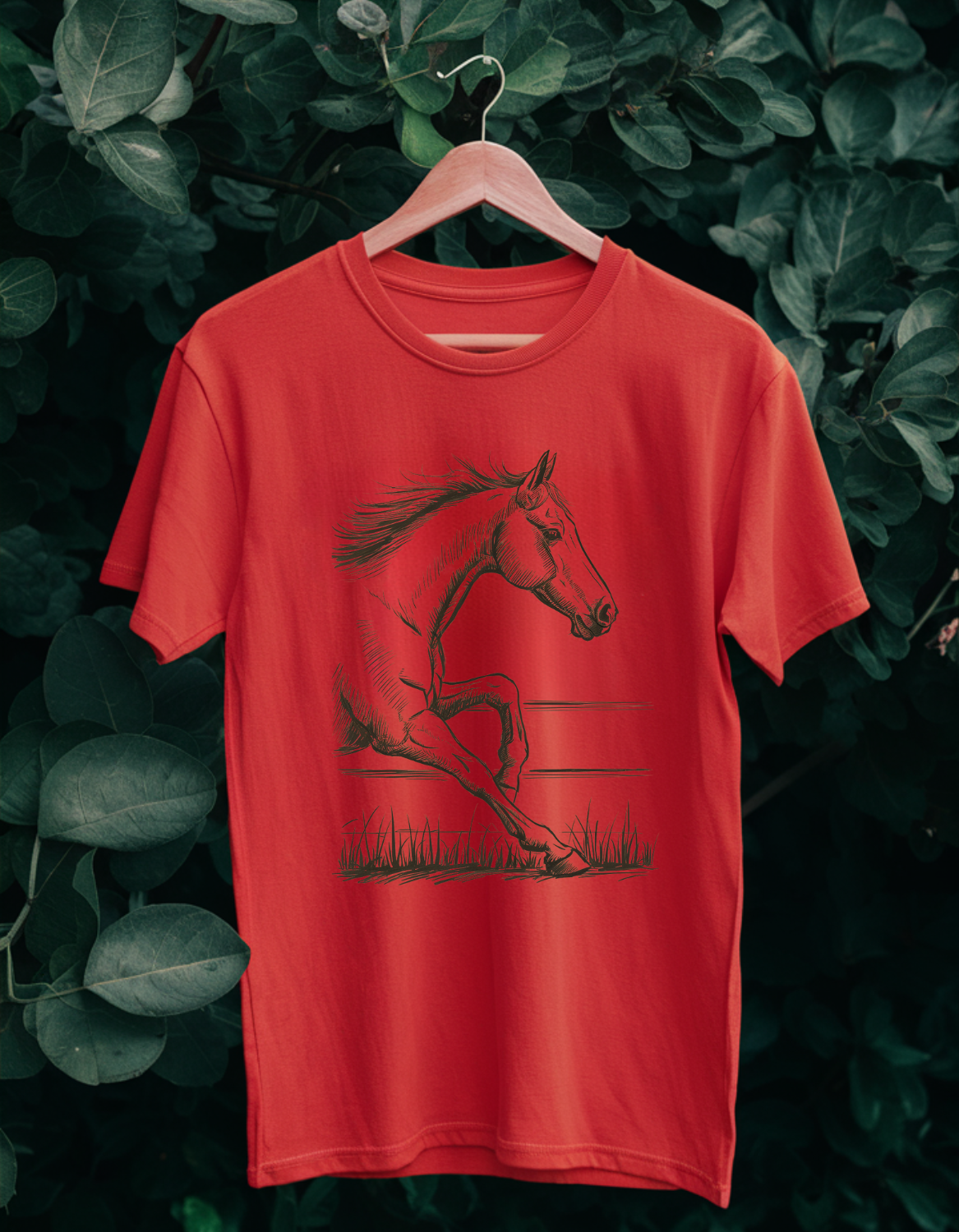 Classic Red Cotton T-Shirt